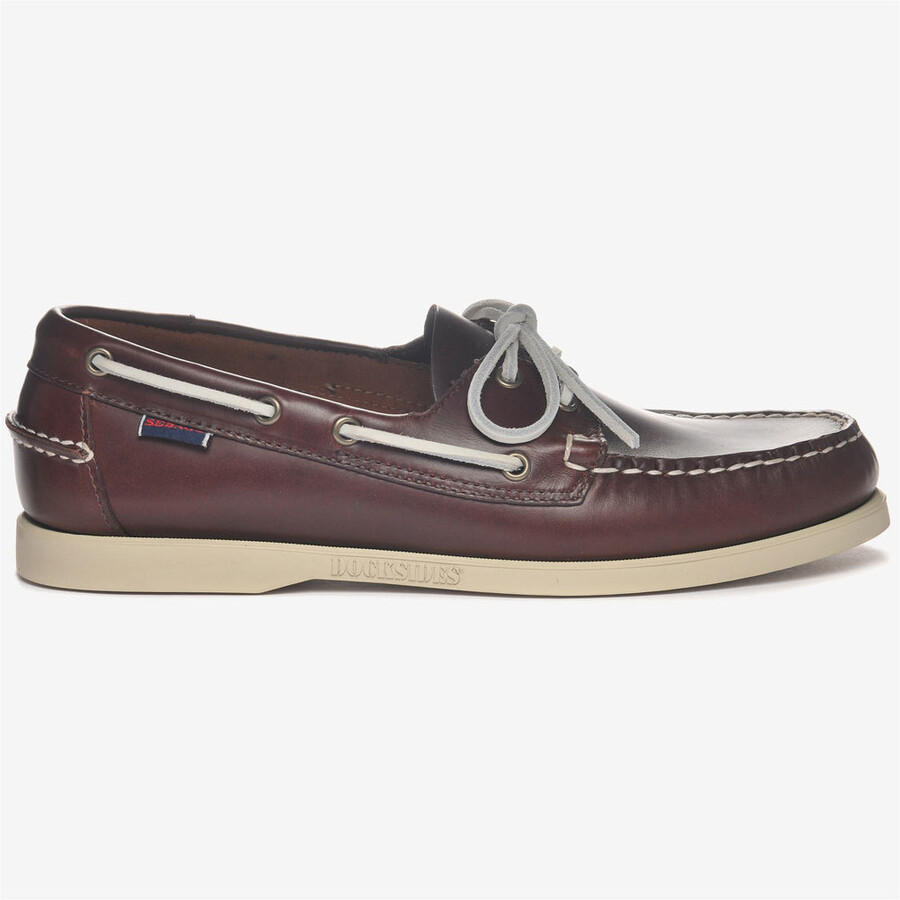 docksides portland gewachs braun-weiss
