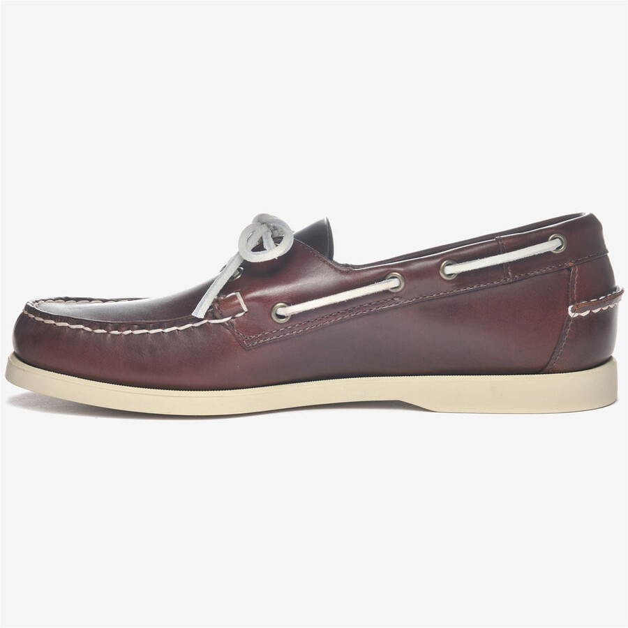 docksides portland gewachs braun-weiss