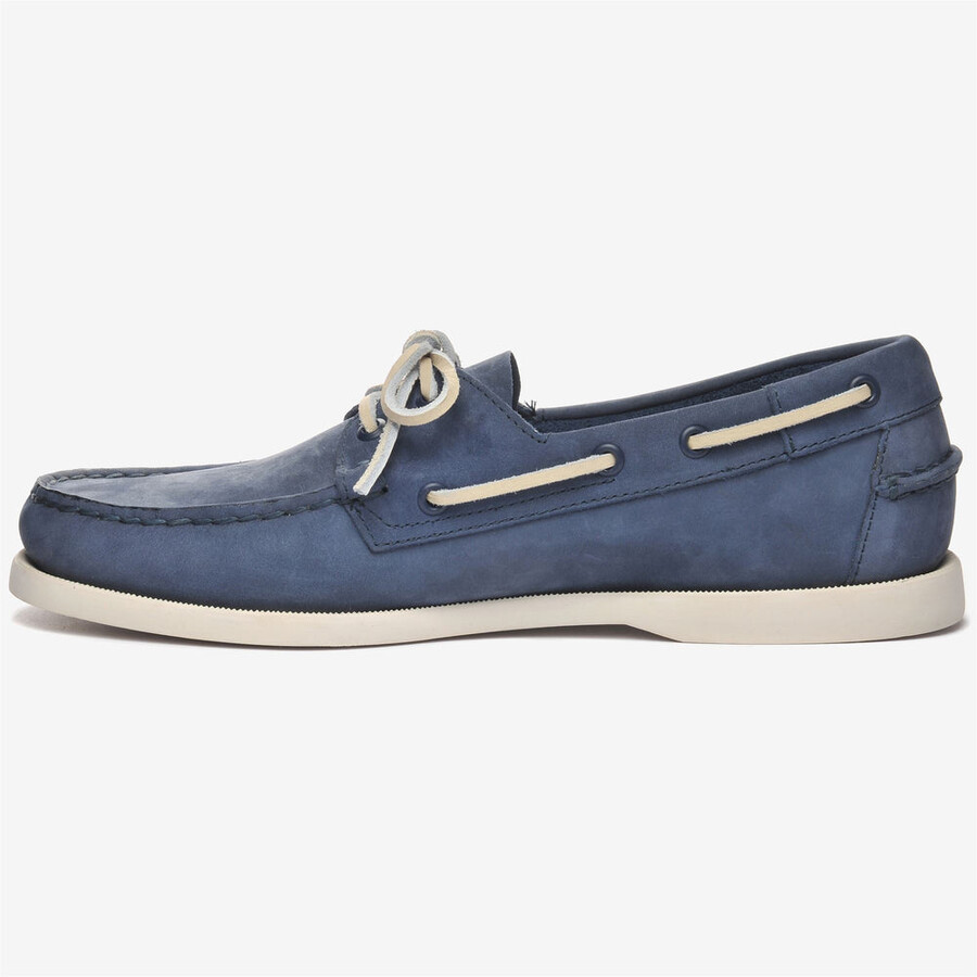docksides portland nubuck blue navy