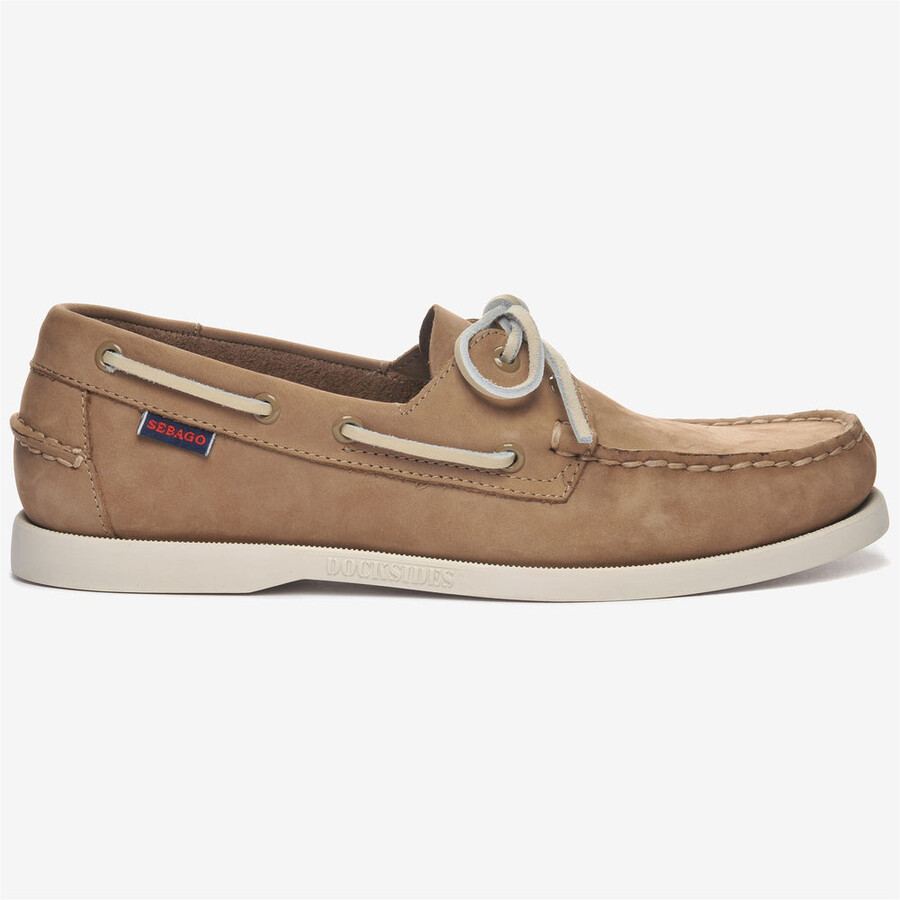 docksides portland nubuck brown taupe