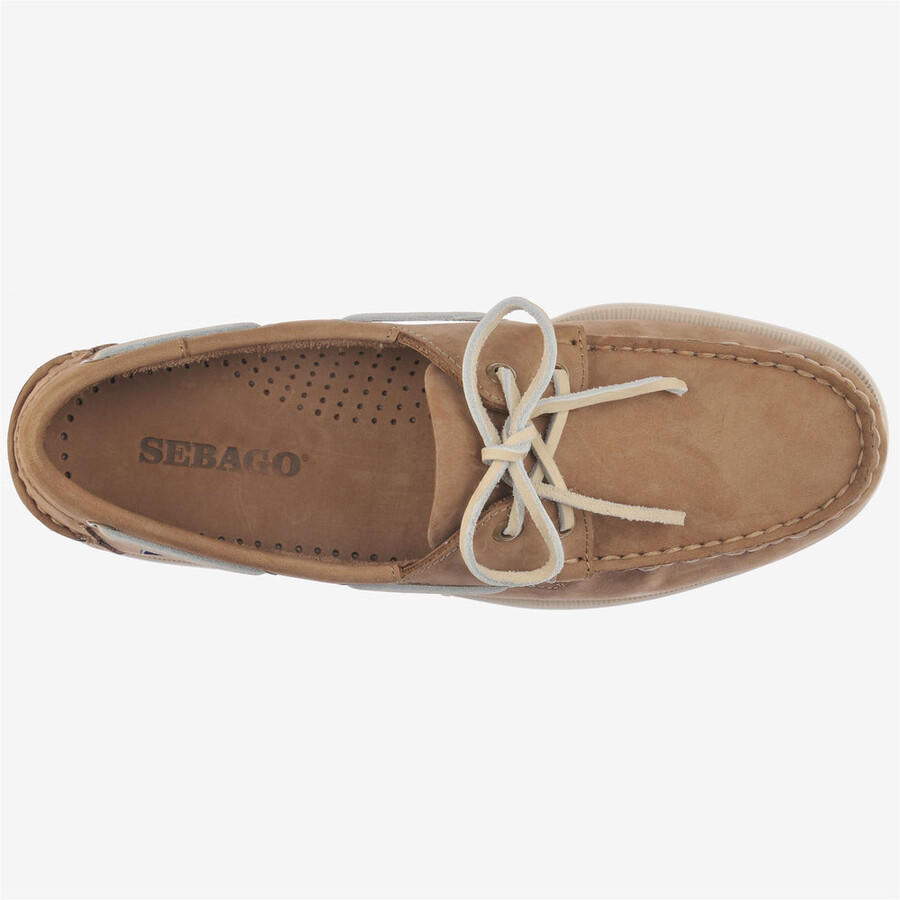 docksides portland nubuck brown taupe