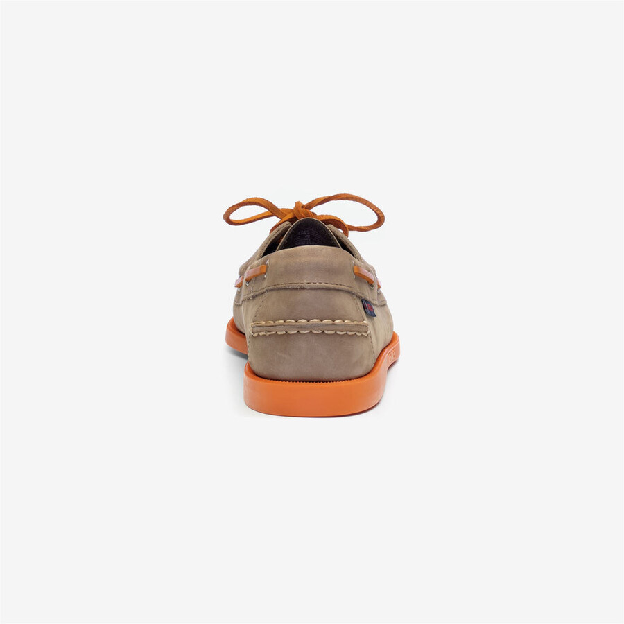 docksides portland nubuck braun taupe-orange