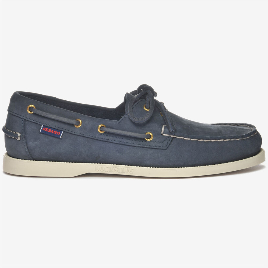 docksides portland nubuck blue universe