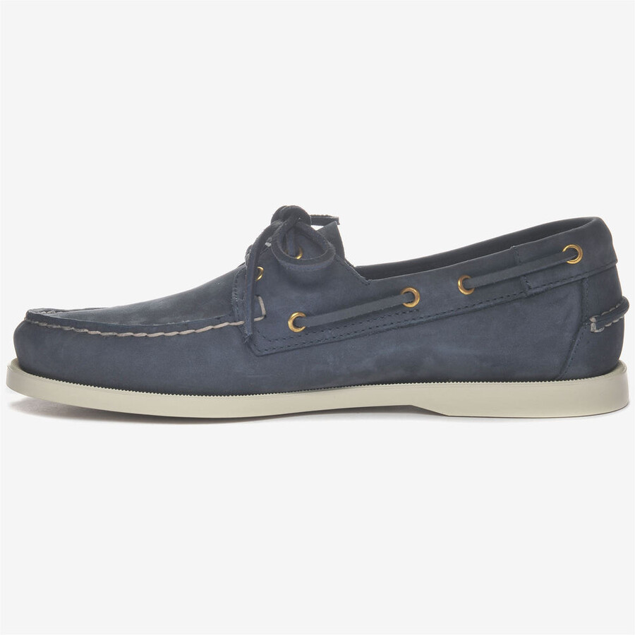 docksides portland nubuck blue universe