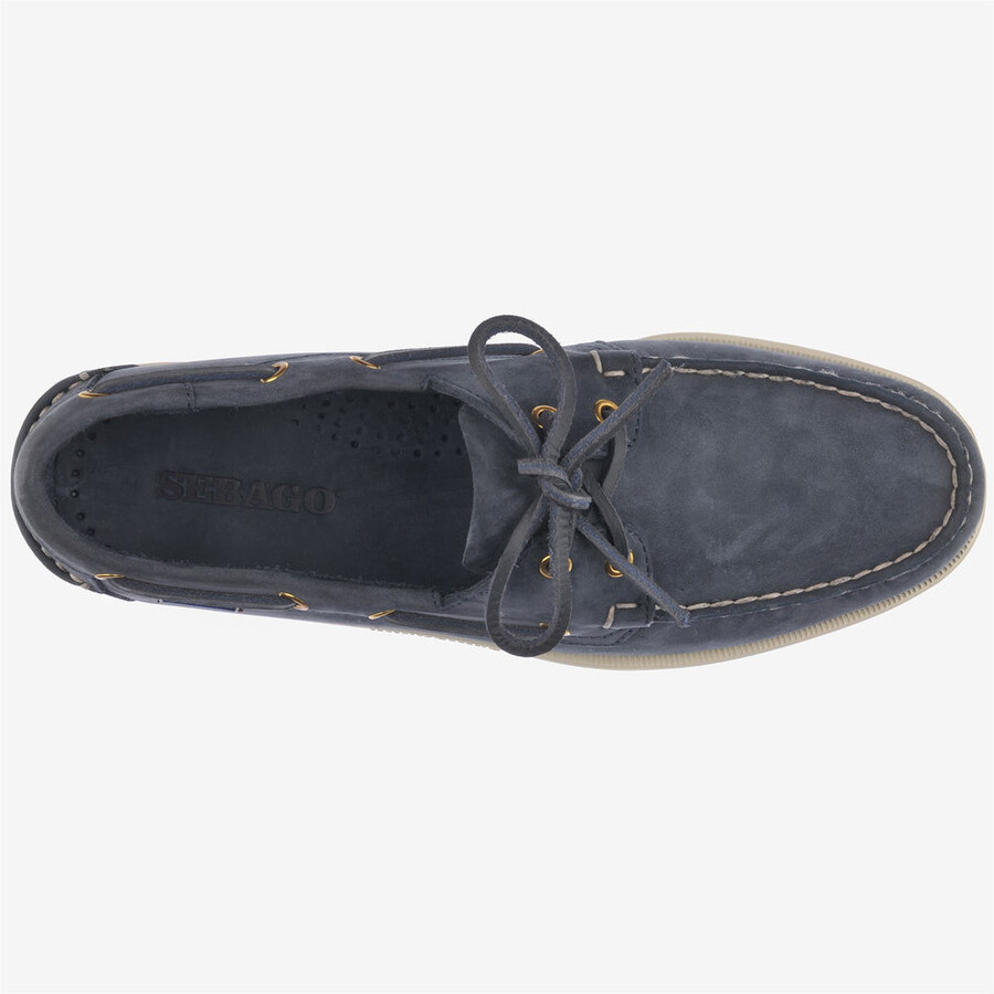 docksides portland nubuck blue universe