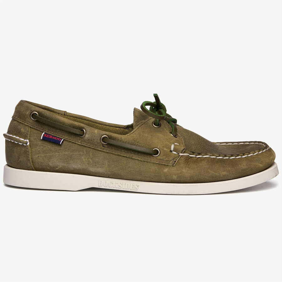 docksides portland crazy h green military
