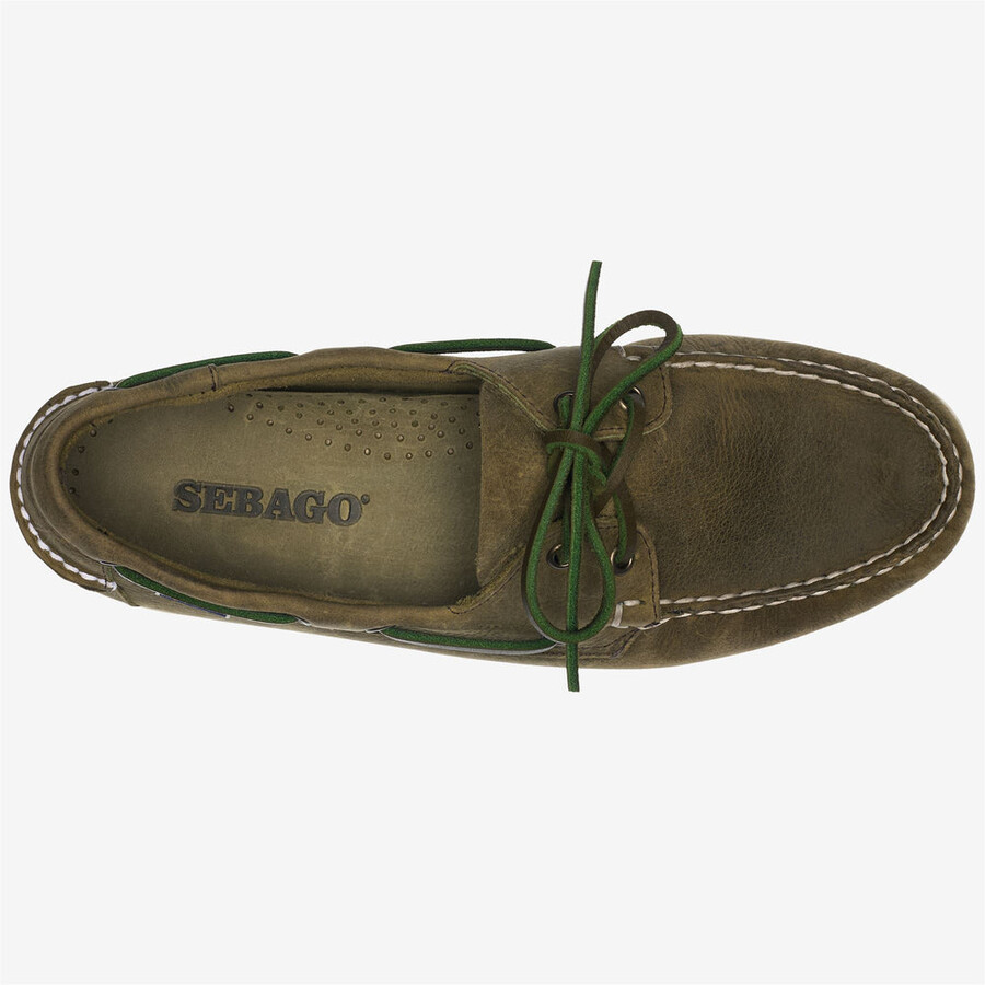 docksides portland crazy h green military