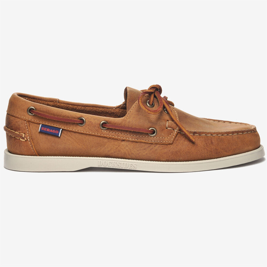 docksides portland crazy h brown tan
