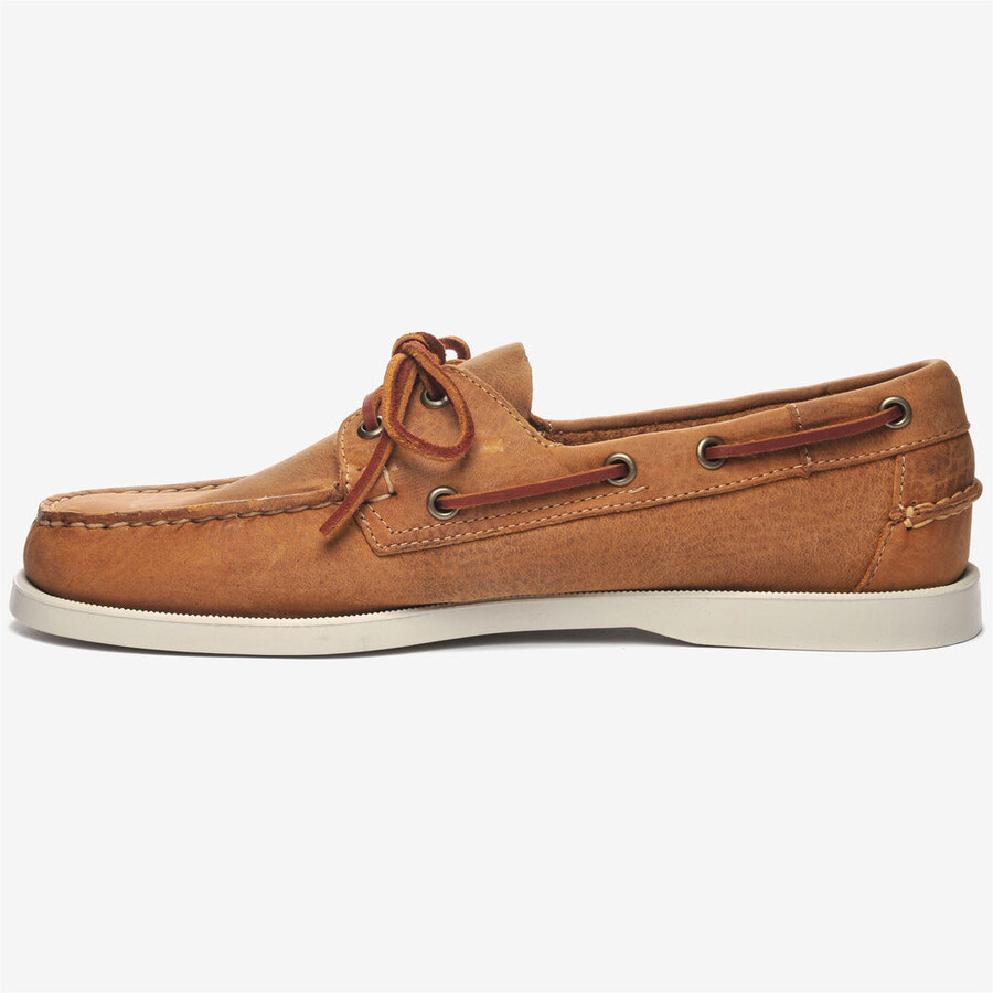 docksides portland crazy h brown tan