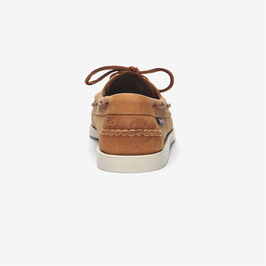 docksides portland crazy h brown tan