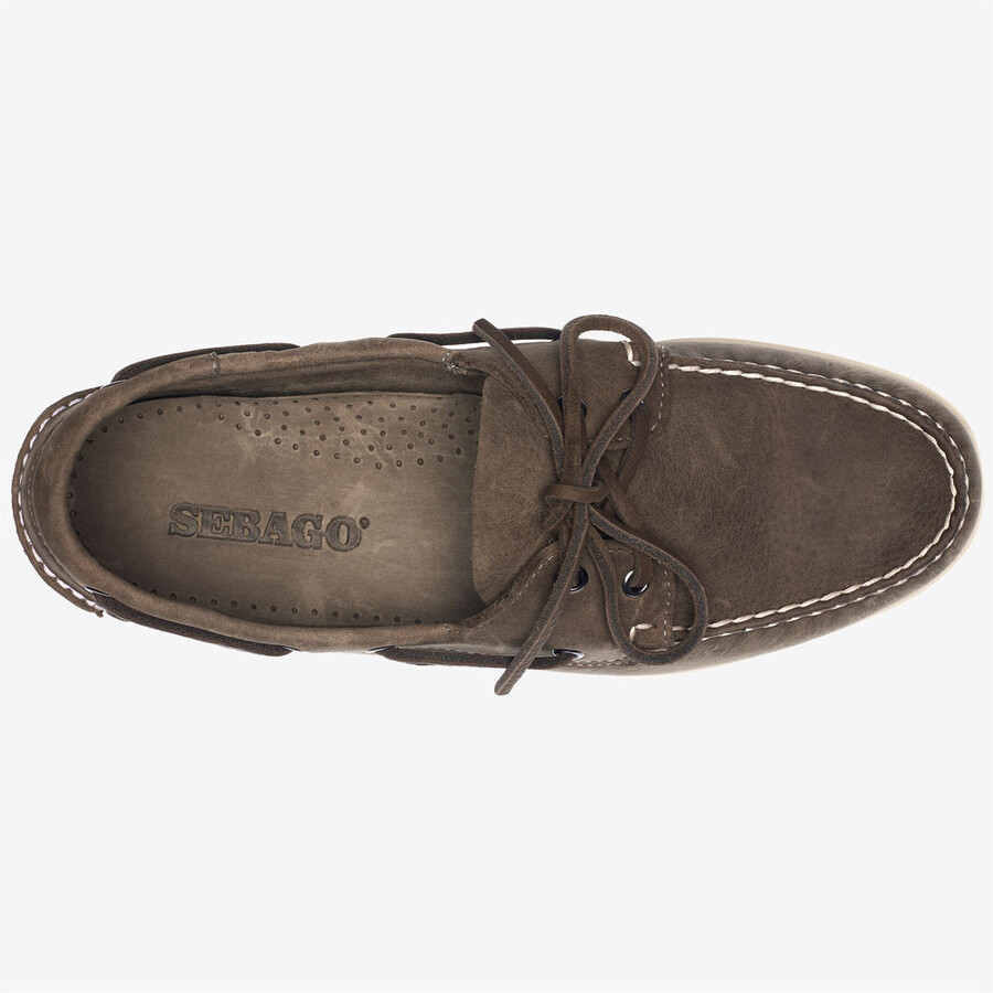 docksides portland crazy h dk grey
