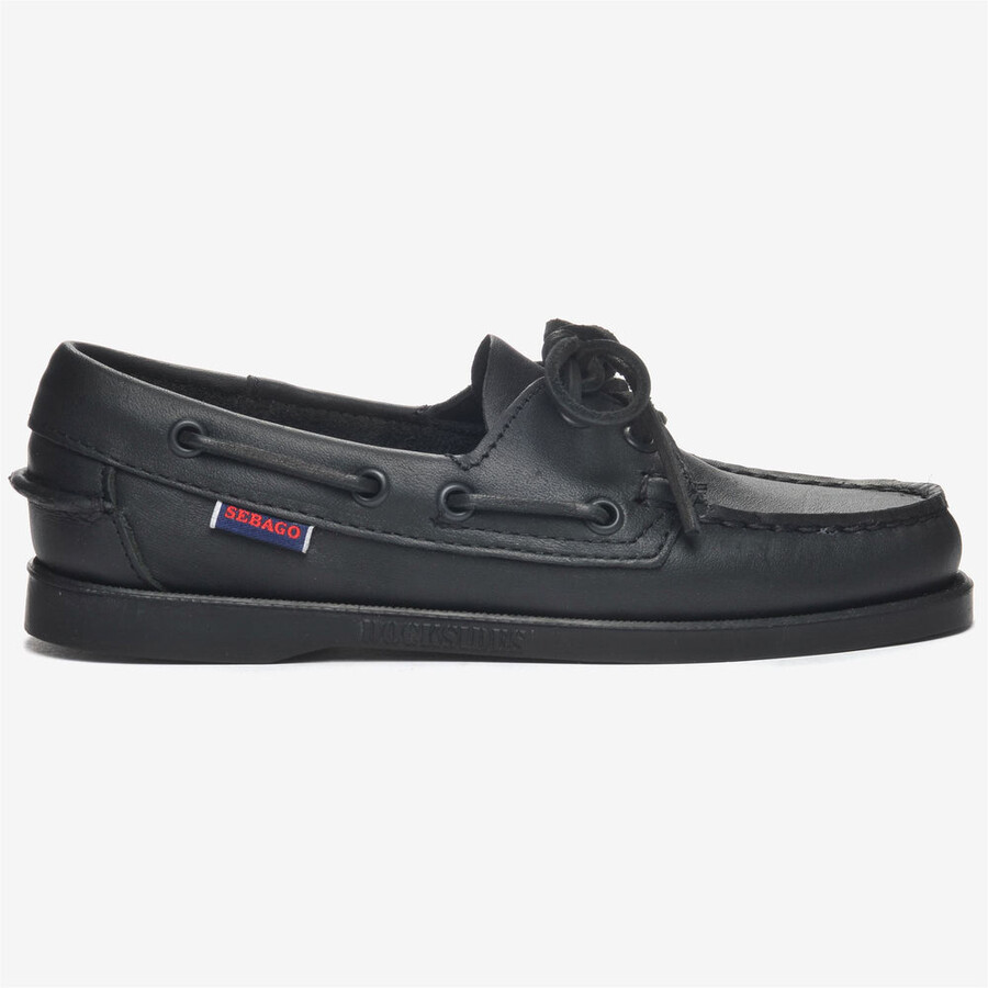 docksides portland frau ganz schwarz