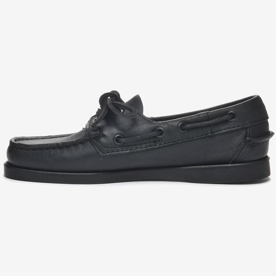 docksides portland frau ganz schwarz