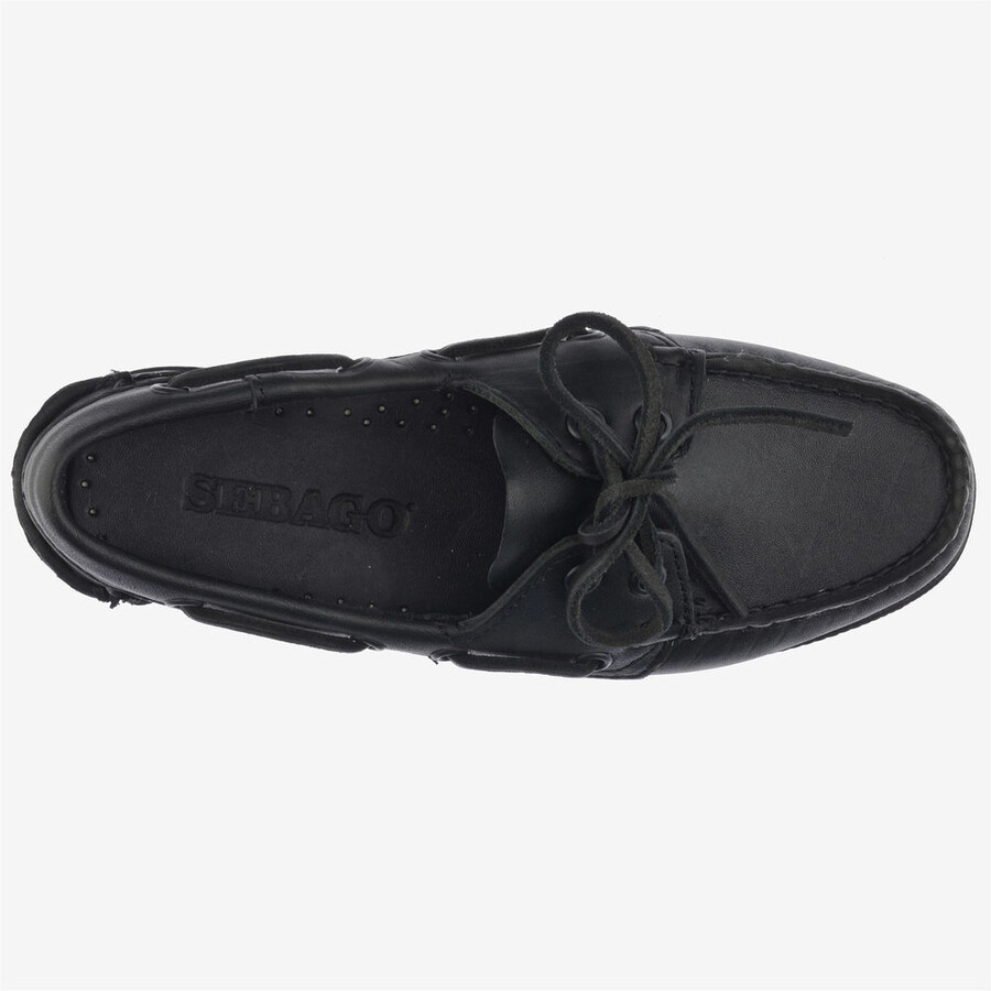 docksides portland frau ganz schwarz