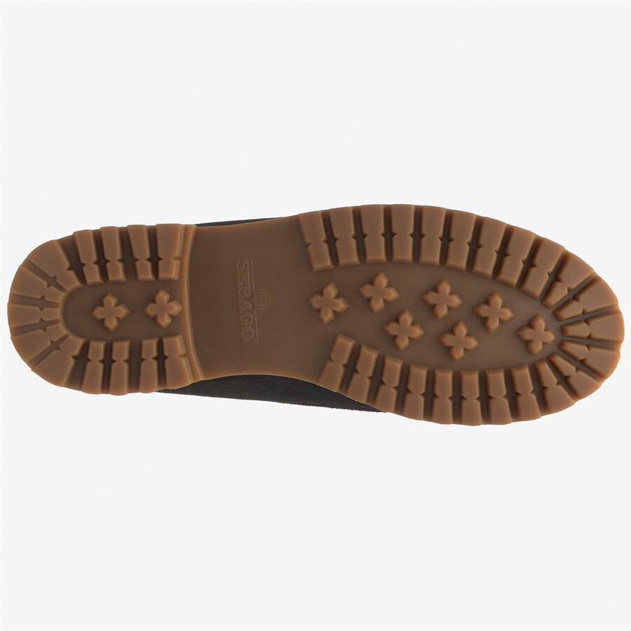 askook lug suede waxed dunkelbraun
