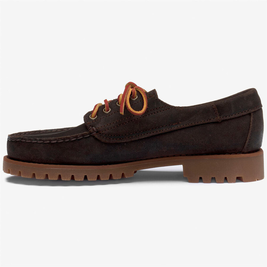 askook lug suede waxed dunkelbraun