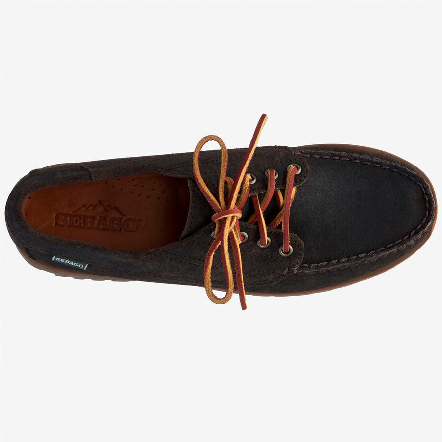 askook lug suede waxed dunkelbraun