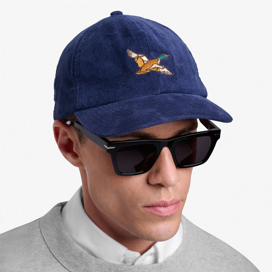 connor corduroy oxford navy duck