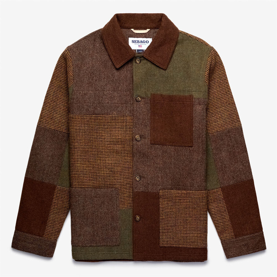 dorr patchwork braun mehrfarbig karotisch