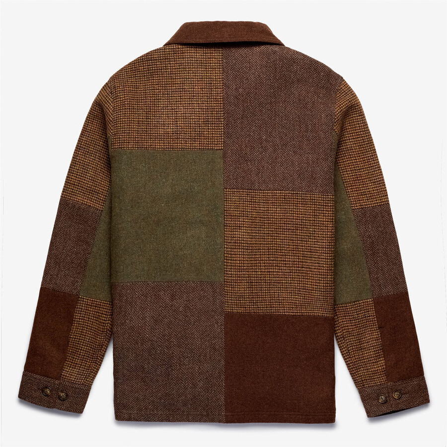 dorr patchwork braun mehrfarbig karotisch