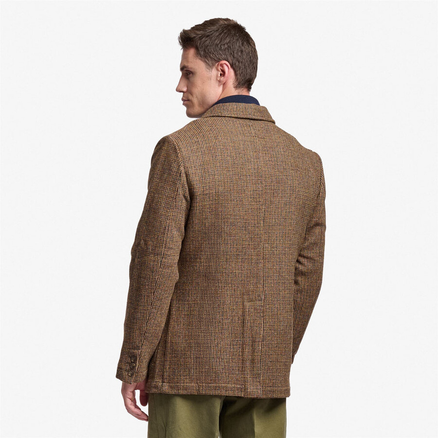 neddick micropieddepoule beige-braun-dunkelnavy