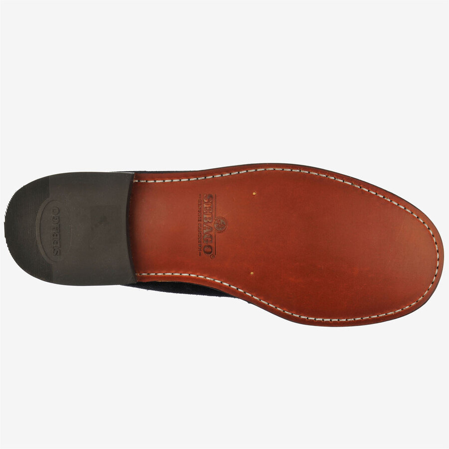 klassisches dan wildleder blau marineblau