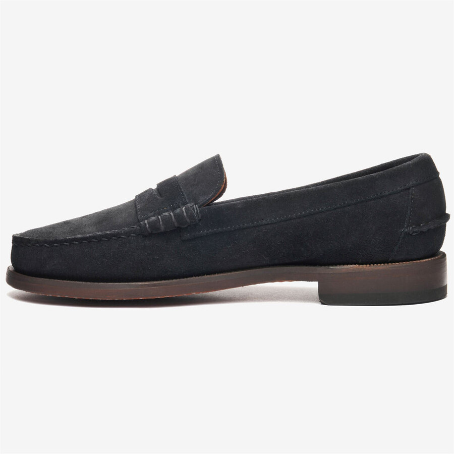 klassisches dan wildleder blau marineblau