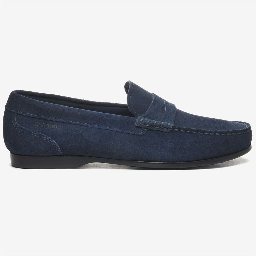 byron wildleder blau pulver