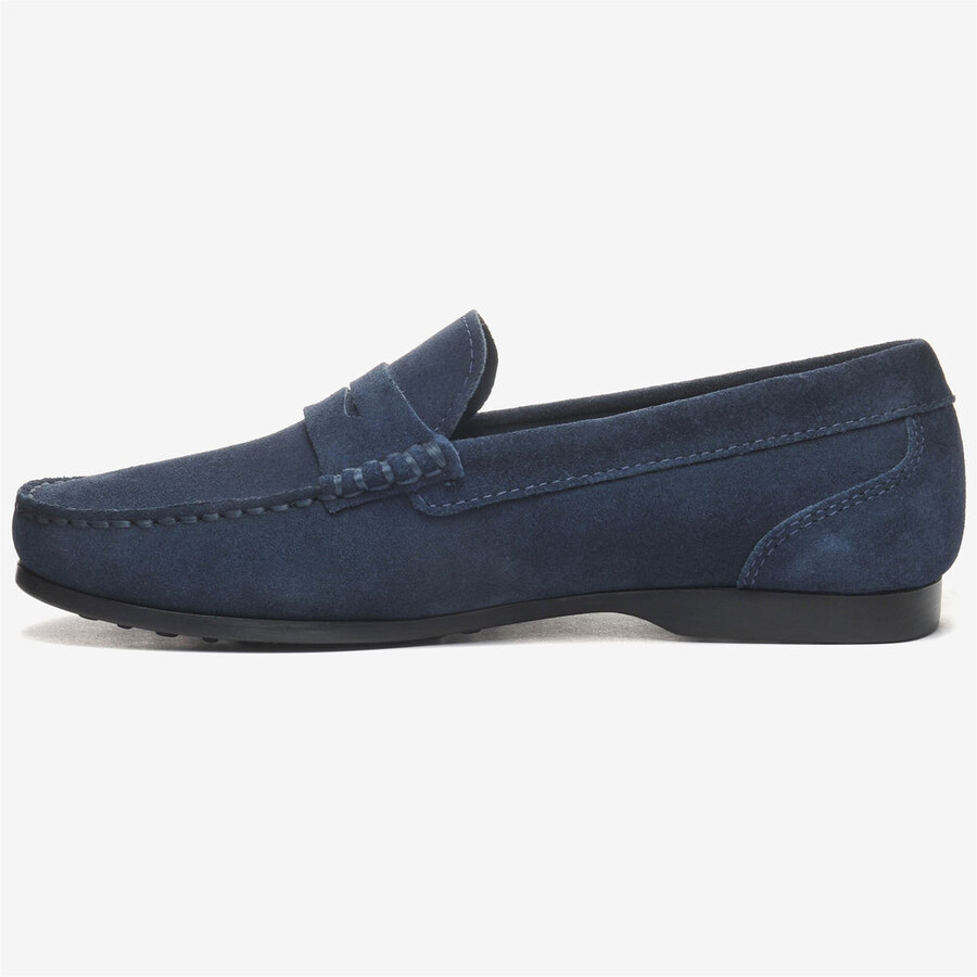 byron wildleder blau pulver