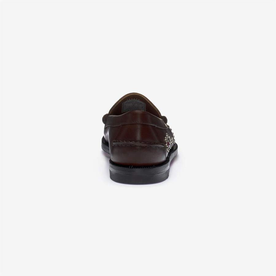 dandette studs woman dk brown