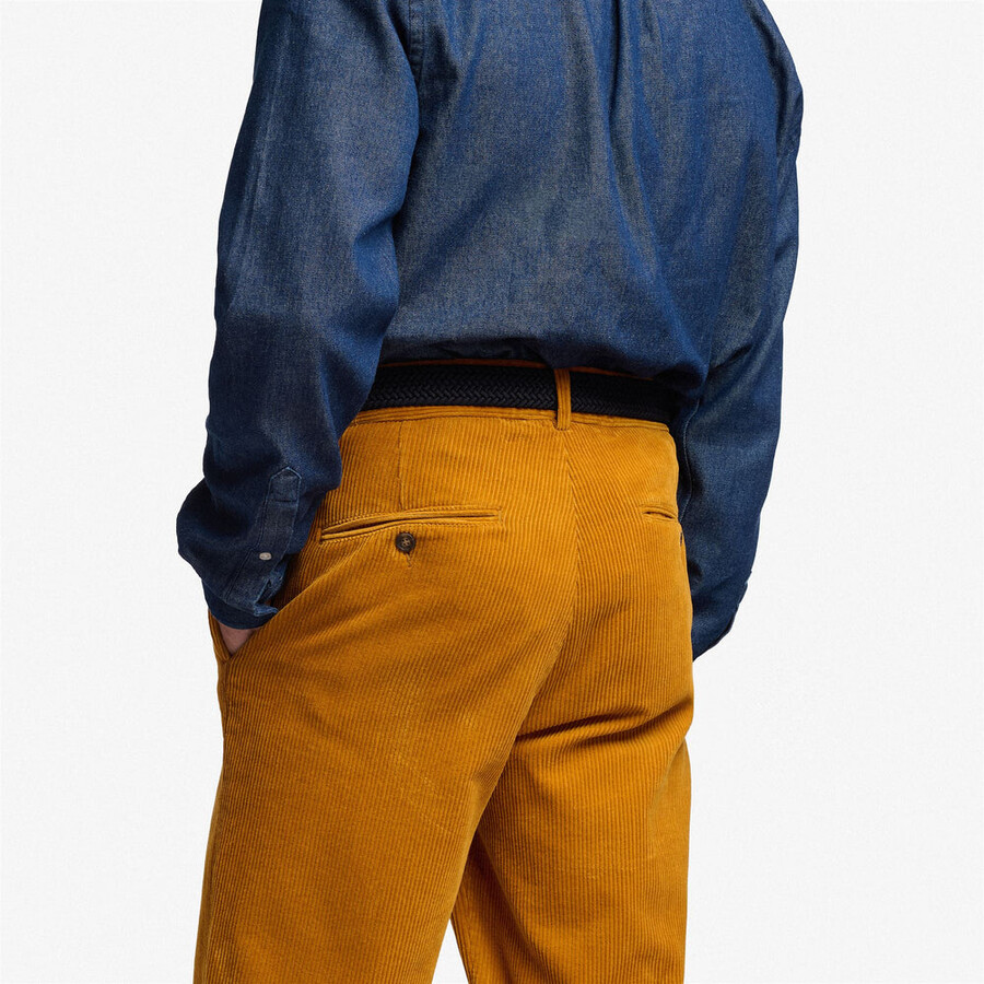 rendon corduroy gelb tan