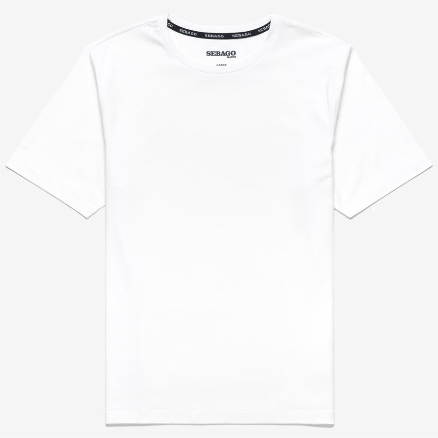 crew-t-shirt weiss