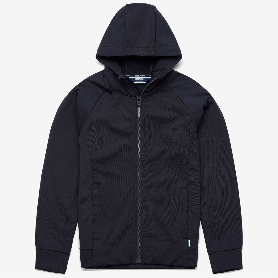 crew fz hoodie blau marine