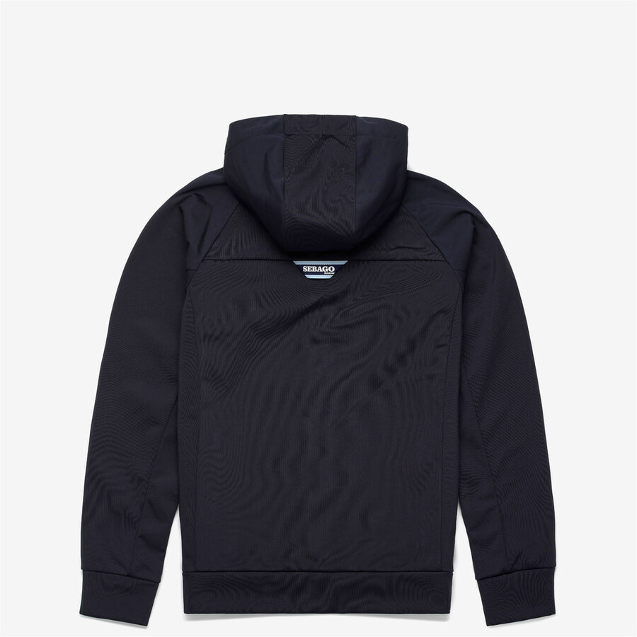 crew fz hoodie blau marine