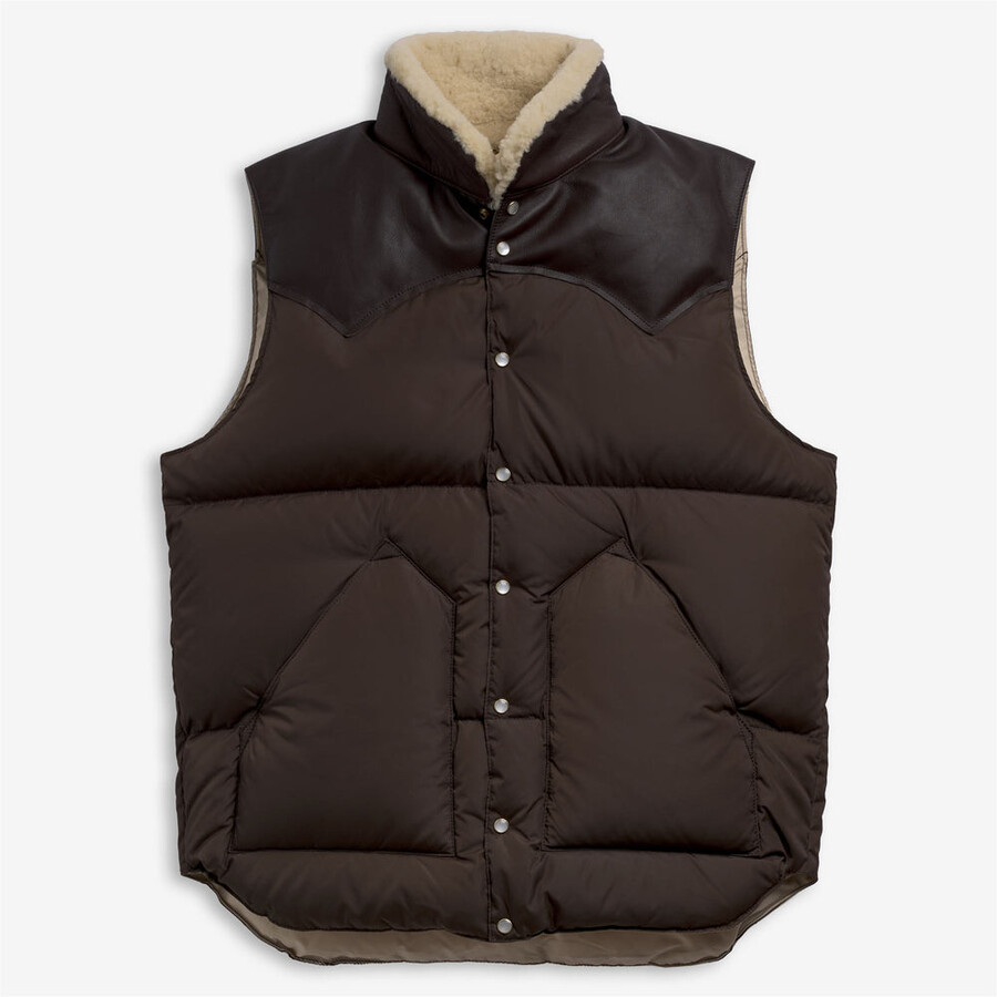 christy weste braun mokka-hellbeige