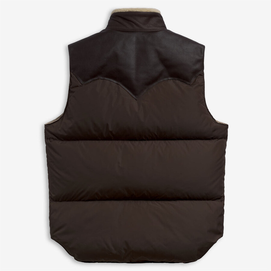 christy weste braun mokka-hellbeige